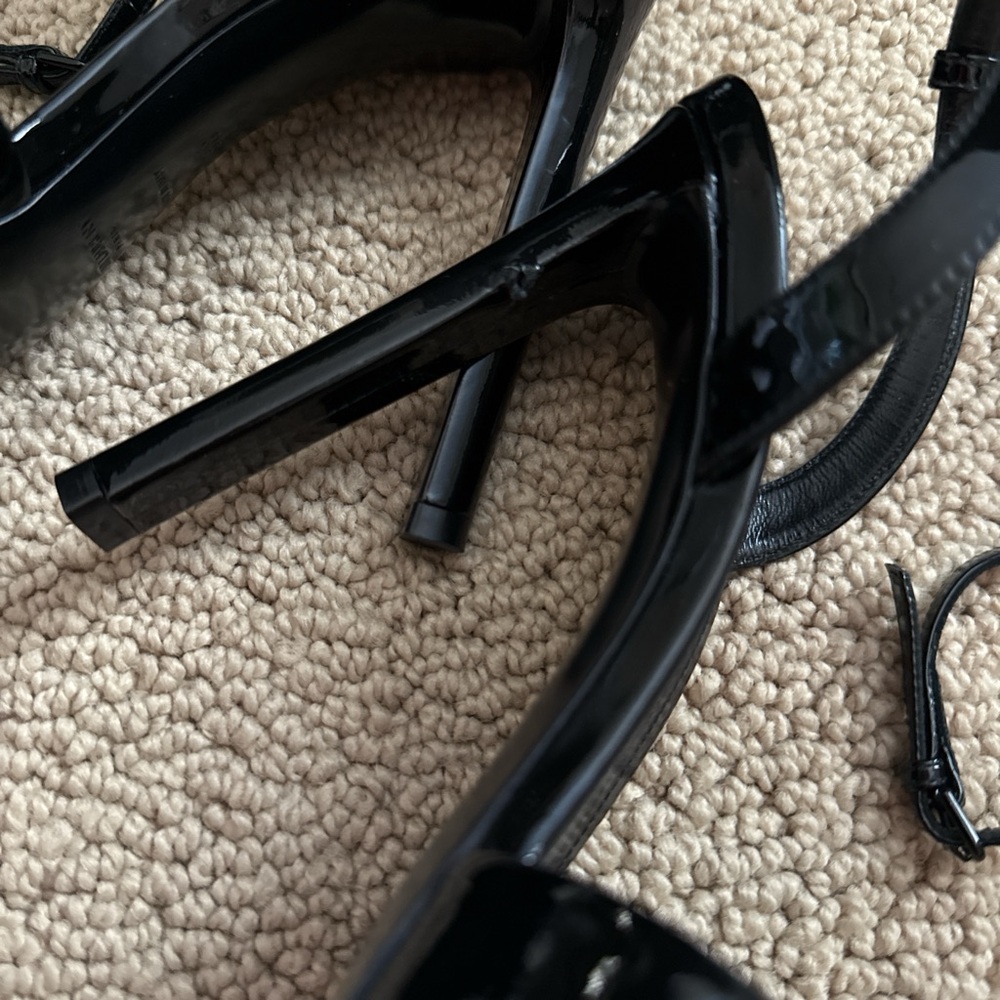Saint Laurent Black Stiletto Heels - Picture 5 of 7